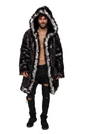 Men S Short Fake Fur Jacket In Just The