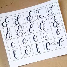 20 Ways To Write The Letter E By Letteritwrite See Also