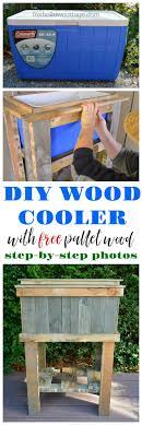 how to build a wood deck cooler fox