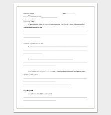 Essay Outline Template       Free Sample  Example  Format   Free     Sample Templates Blank Research Paper Outline Template
