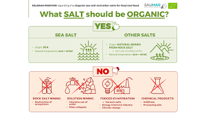 what salt should be organic salimar