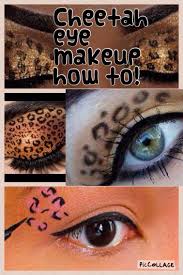 cheetah eye makeup piccollage musely