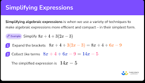 Simplifying Expressions Algebra