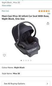 Maxi Cosi Mico Infant Car Seat Babies