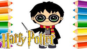 Dessin Harry Potter Coloriage 🎨 Comment dessiner Harry Potter - YouTube