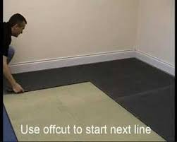 srs acoustilay installation carpet