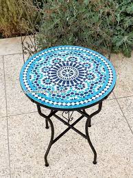 Moroccan Mosaic Table Bistro Table