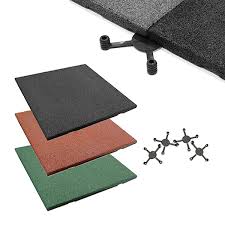 outdoor rubber mats for playground and
