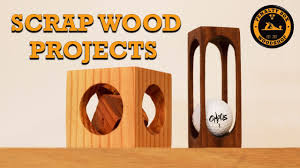 Mark your cut lines on your scrap 2x4. Fun Scrap Wood Projects Magic Golf Ball And Cube Within A Cube Penalty Box Woodshop