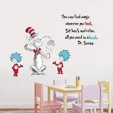 Dr Seuss Quotes Saying Wall Decals Kids