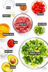 taco salad recipe healthy easy