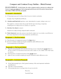 Compare And Contrast Essay Examples For Middle School