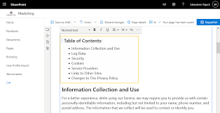 page anchor links in sharepoint