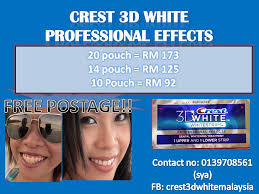 Crest 3d White Malaysia 2013