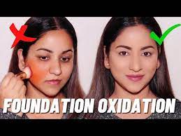 your foundation from oxidizing