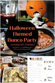 halloween themed bunco party carrie s