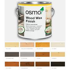 osmo wood wax finish silk grey 375ml