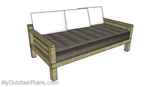 Diy Daybed Plans Free Outdoor Plans