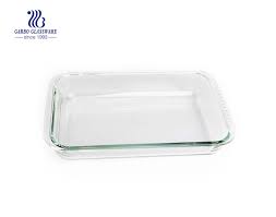 baking glass dish with ear for oven safe