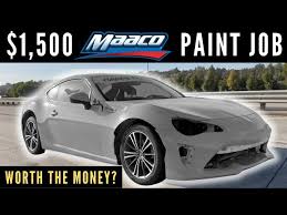 Maaco 1500 Frs Paint Job Color Reveal