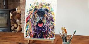 'Shaggy Dog' Painting workshop @the Hayride...