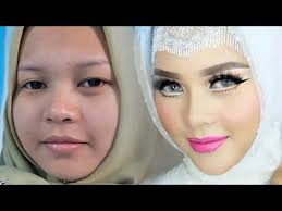 tutorial makeup barbie hijab promo
