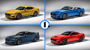 see the 2024 ford mustang show off all