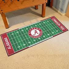football field rug runner rug