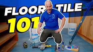 how to install floor tile diy for