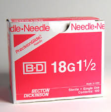 Bd Needles 18 Gauge 1 5 Inch Pink Hub Precisionglide 305196 Box 100