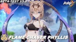 Honkai Impact 3rd Beta Test v5.6 - Flame Chaser Phyllis - YouTube