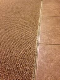 exposed carpet tack strip picture of