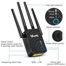 1200mbps wifi repeater router signal