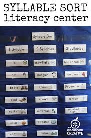 Differentiated Pocket Chart Literacy Center Ideas