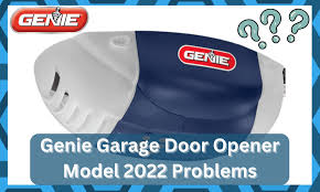 9 known genie garage door opener model