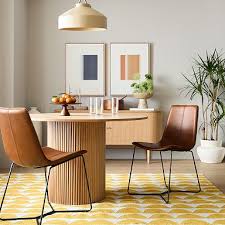 Faux Leather Dining Chairs West Elm