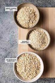 rolled oats vs quick oats foolproof