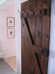 Barn Doors Rustic Coat Rack Vintage Door
