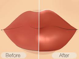 plump and fuller lips naturally