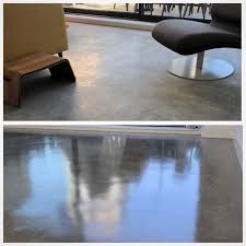 cleaning polished concrete flooring