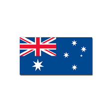 australian flag 120x176cm party world