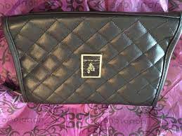 younique black purse makeup bag ebay