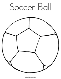 Dogs love to chew on bones, run and fetch balls, and find more time to play! Soccer Ball Coloring Page Twisty Noodle