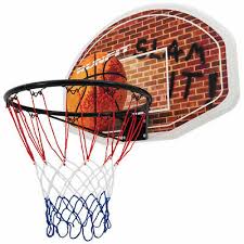 wall mounted basketball hoop