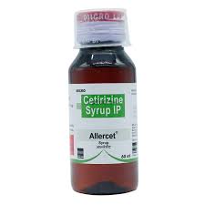 allercet 5 mg syrup uses dosage