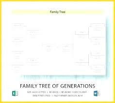 Free Easy Family Tree Template Free Easy Family Tree