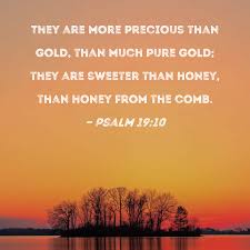 psalm 19 10 they are more precious than