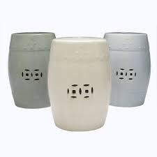 Garden Stools Ceramic Outdoor Seating