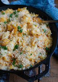 baked mac and cheese with bread crumbs