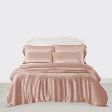 Silk Bed Linens Pearl Pink
